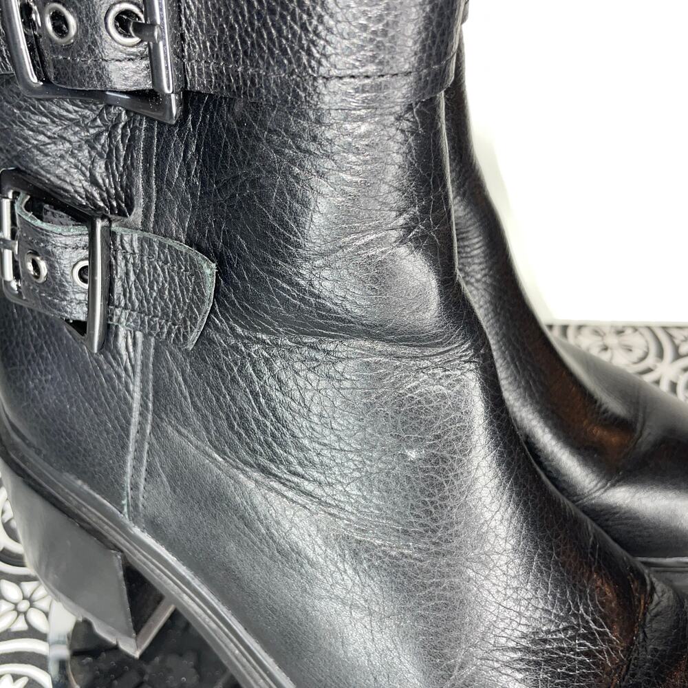 NATURALIZER Trina Mid Shaft Boots, black pebble, 7 - Picture 8 of 11